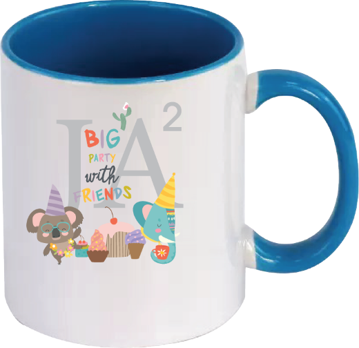 Picture of Cup(Printed Big Party Blue) 