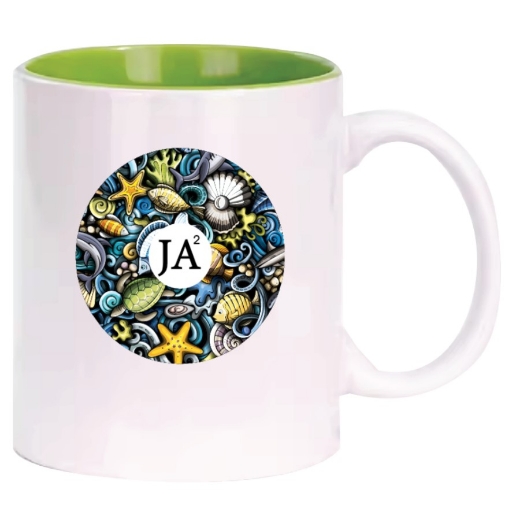 Picture of Cup(Printed Save the Ocean Green)