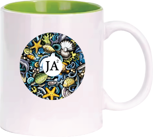 Picture of Cup(Printed Save the Ocean Green)