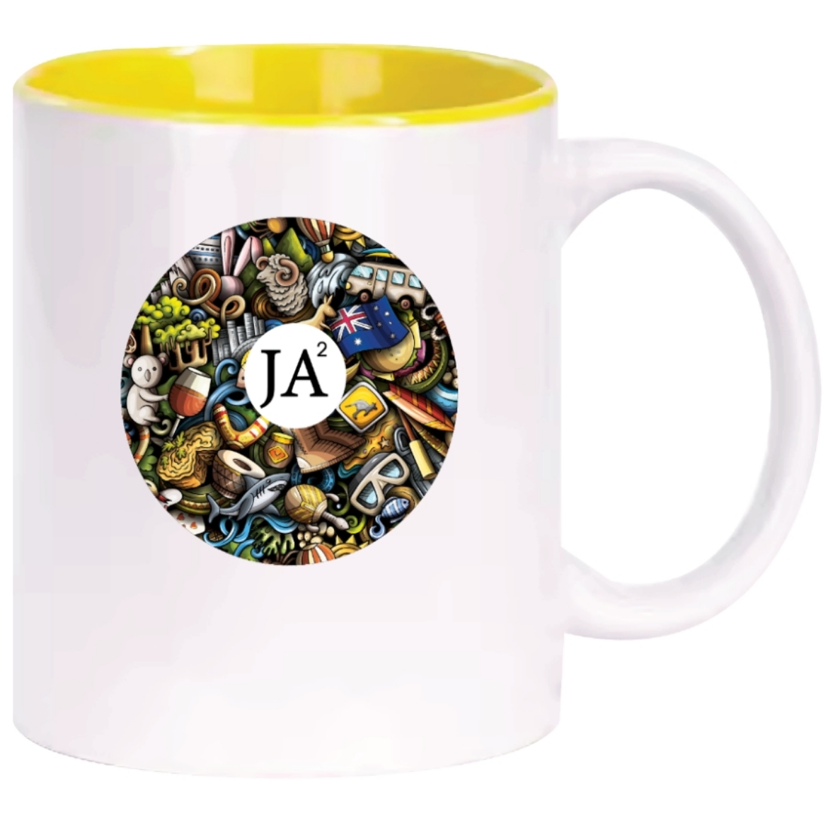 Picture of Cup(Printed Save the Planet Yellow)