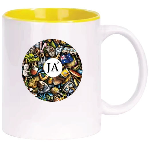 Picture of Cup(Printed Save the Planet Yellow)