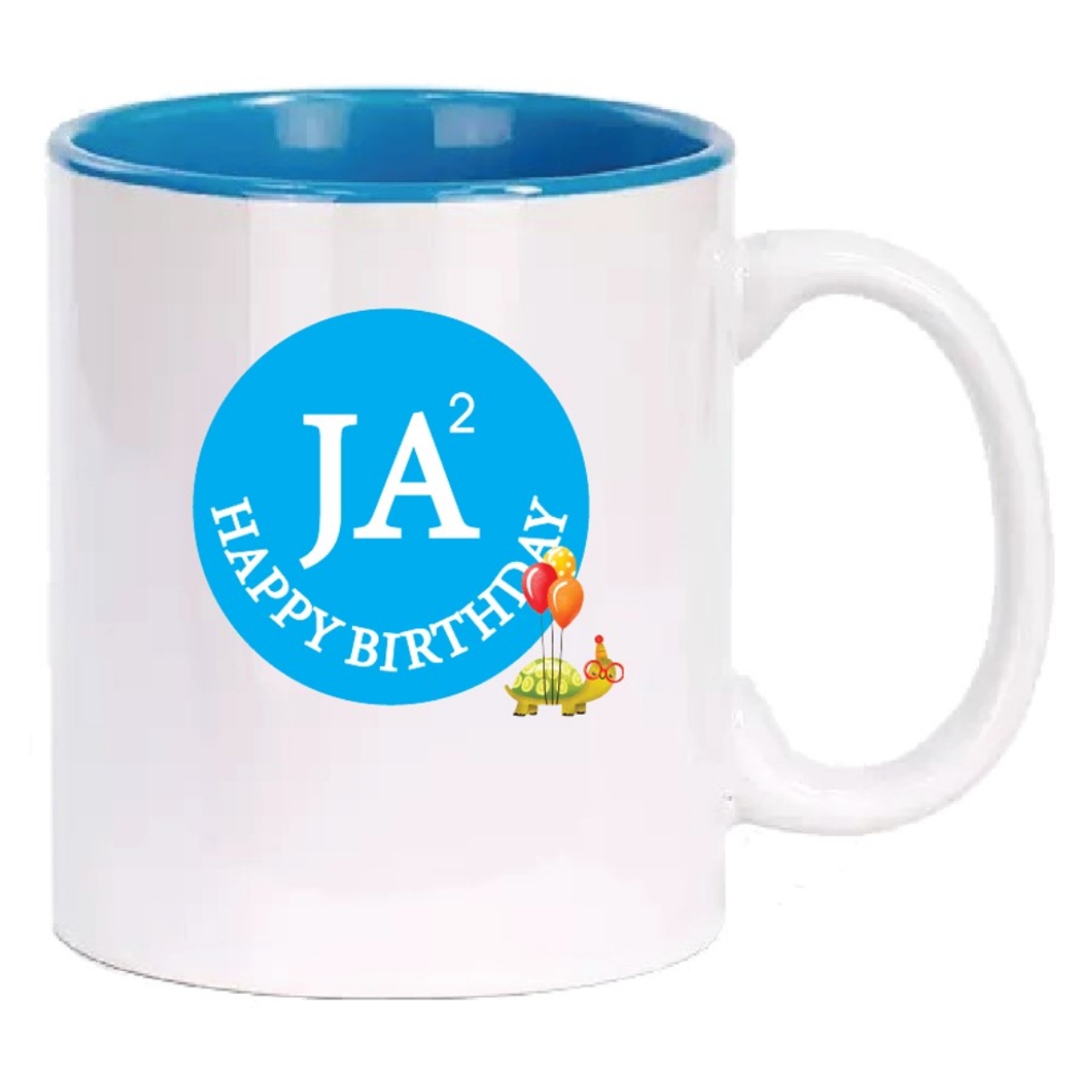 Picture of Cup(Printed Happy Birthday Blue) 
