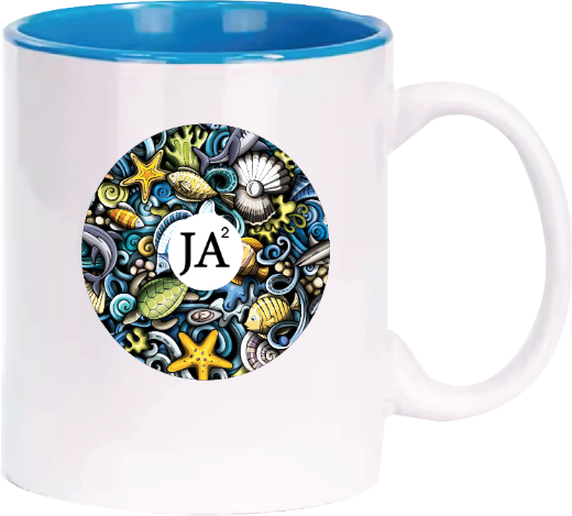 Picture of Cup(Printed Save the Ocean Blue) 