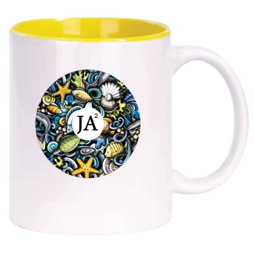 Picture of Cup(Printed Save the Ocean Yellow)