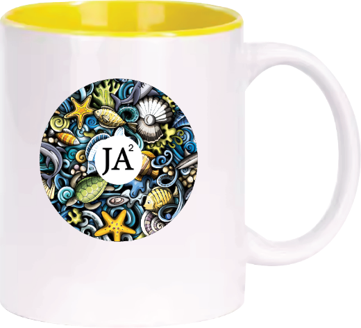 Picture of Cup(Printed Save the Ocean Yellow)