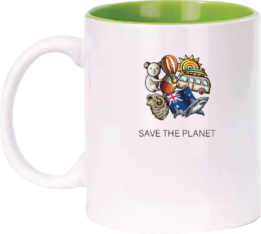 Picture of Cup(Printed Save the Planet Green)