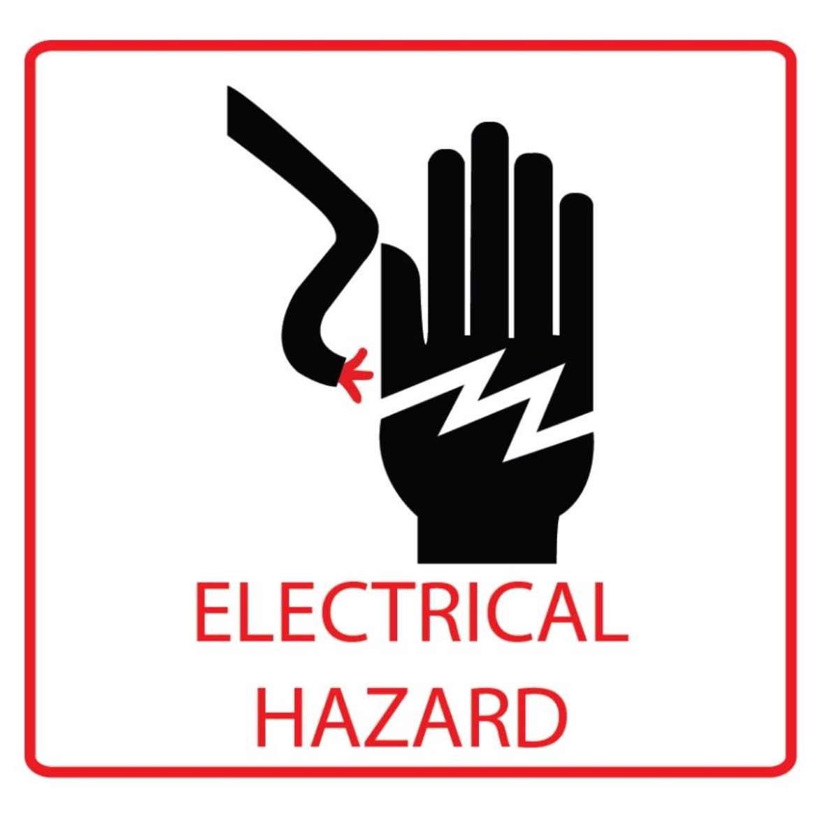Picture of Sign Label Electrical hazard-2