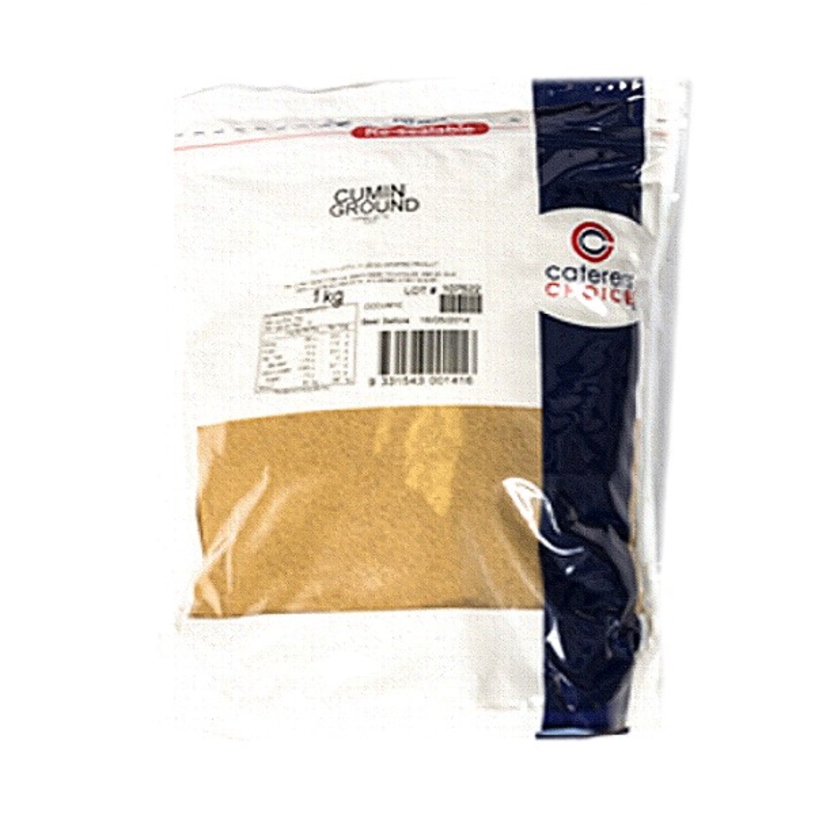 图片 Cumin Ground 1kg-CATERERS CHOICE