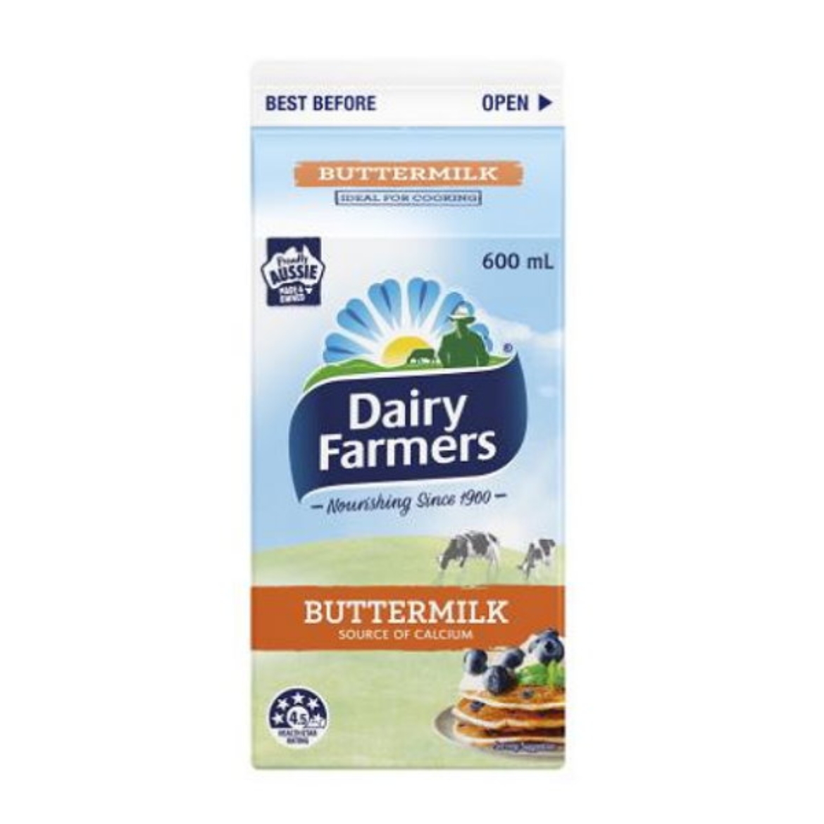 Picture of Milk Buttermilk 600ml-DAIRY FARMERS