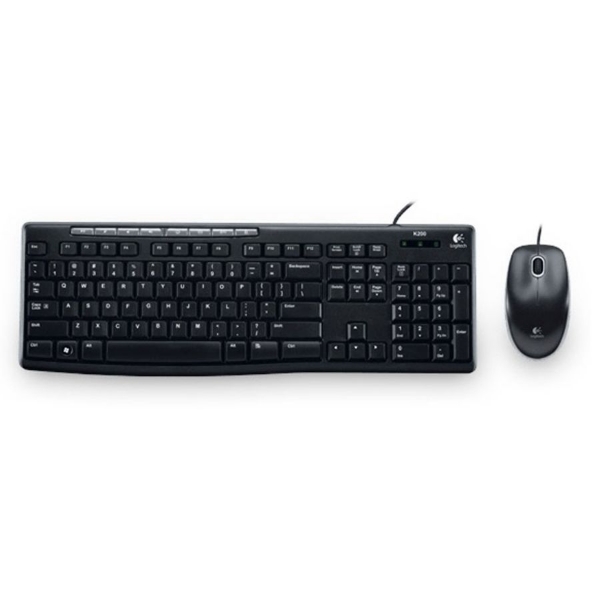 Picture of Media Keyboard & Mouse Combo Logitech MK200 