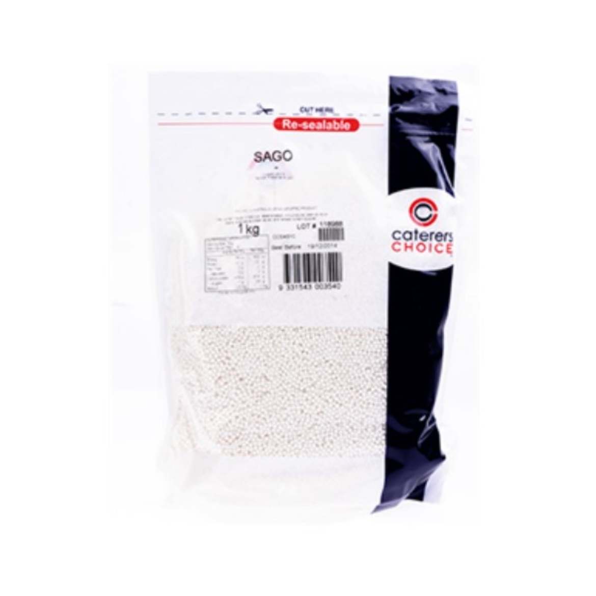 Tapioca Sago 1kg-CATERERS CHOICE の画像