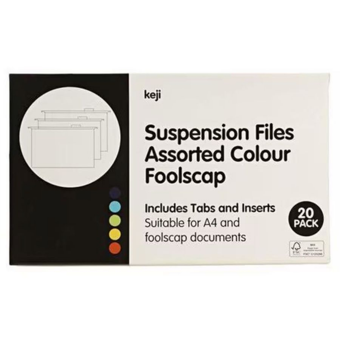 Picture of Foolscap Suspension File Keji  