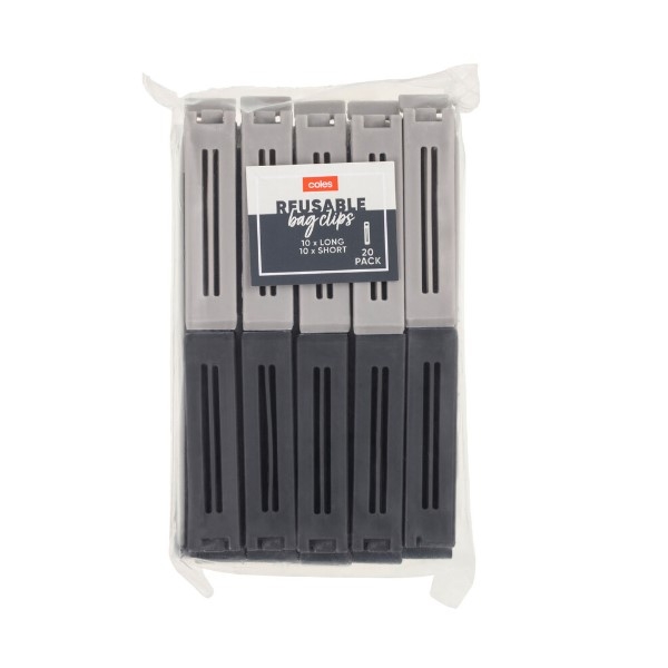 Picture of Bag Clips Coles Reusable