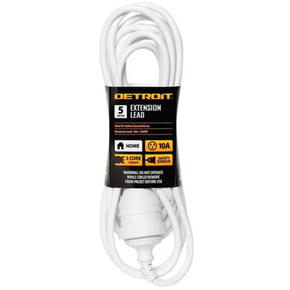 Picture of Extension Lead Detroit 10A 5m 