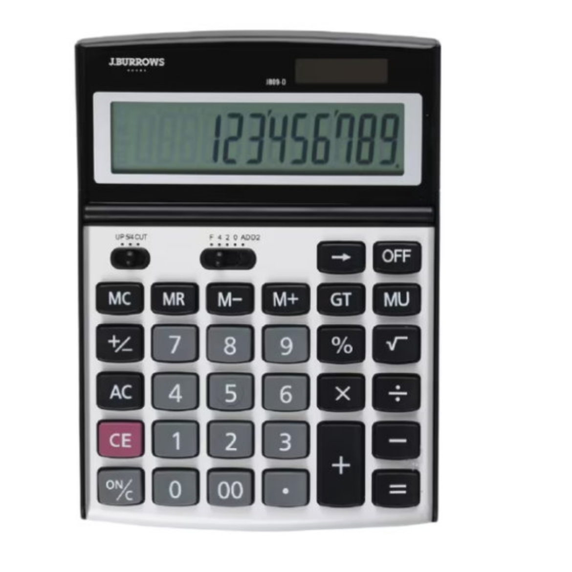 Picture of Desktop Calculator J.Burrows 12 Digit 