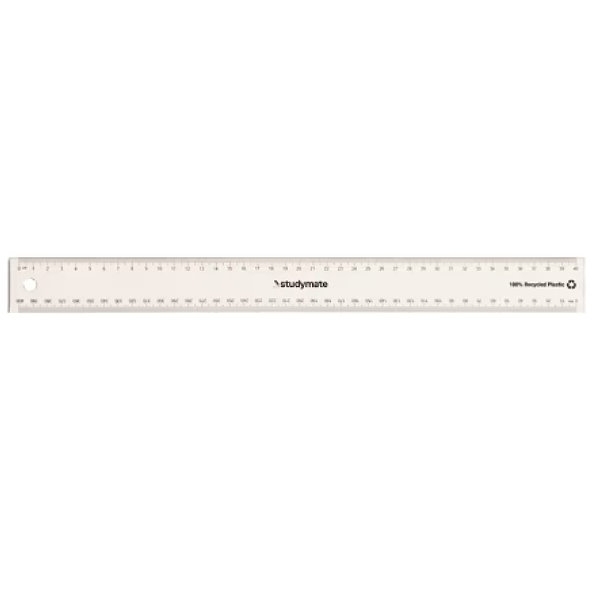 Picture of Recycled Plastic Ruler Studymate  40cm  