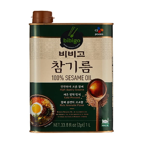 Picture of Oil CJ BiBiGo Sesame Seed Oil 1L