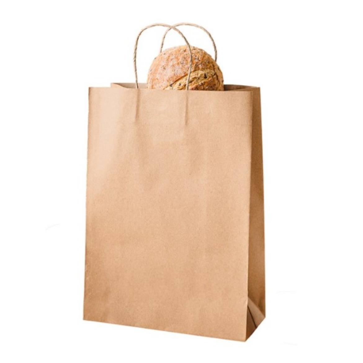 Picture of Paper Carry Bag Brown Small-Earth Essentials