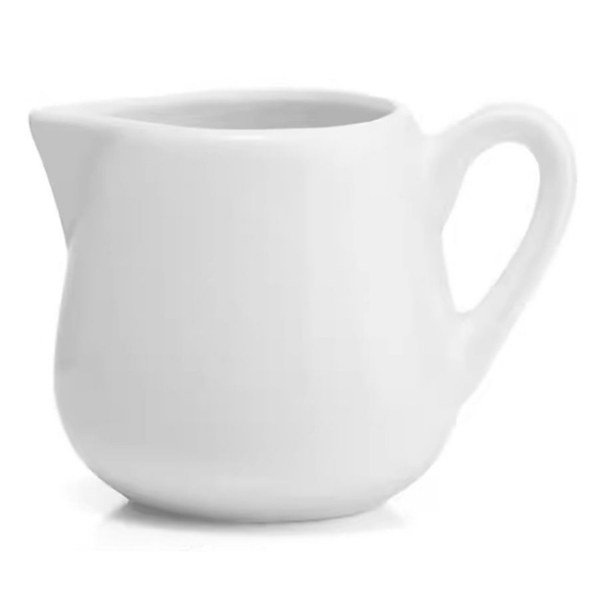 Picture of jug ceramic coffee milk jug with handle large 240ml 5 pcs