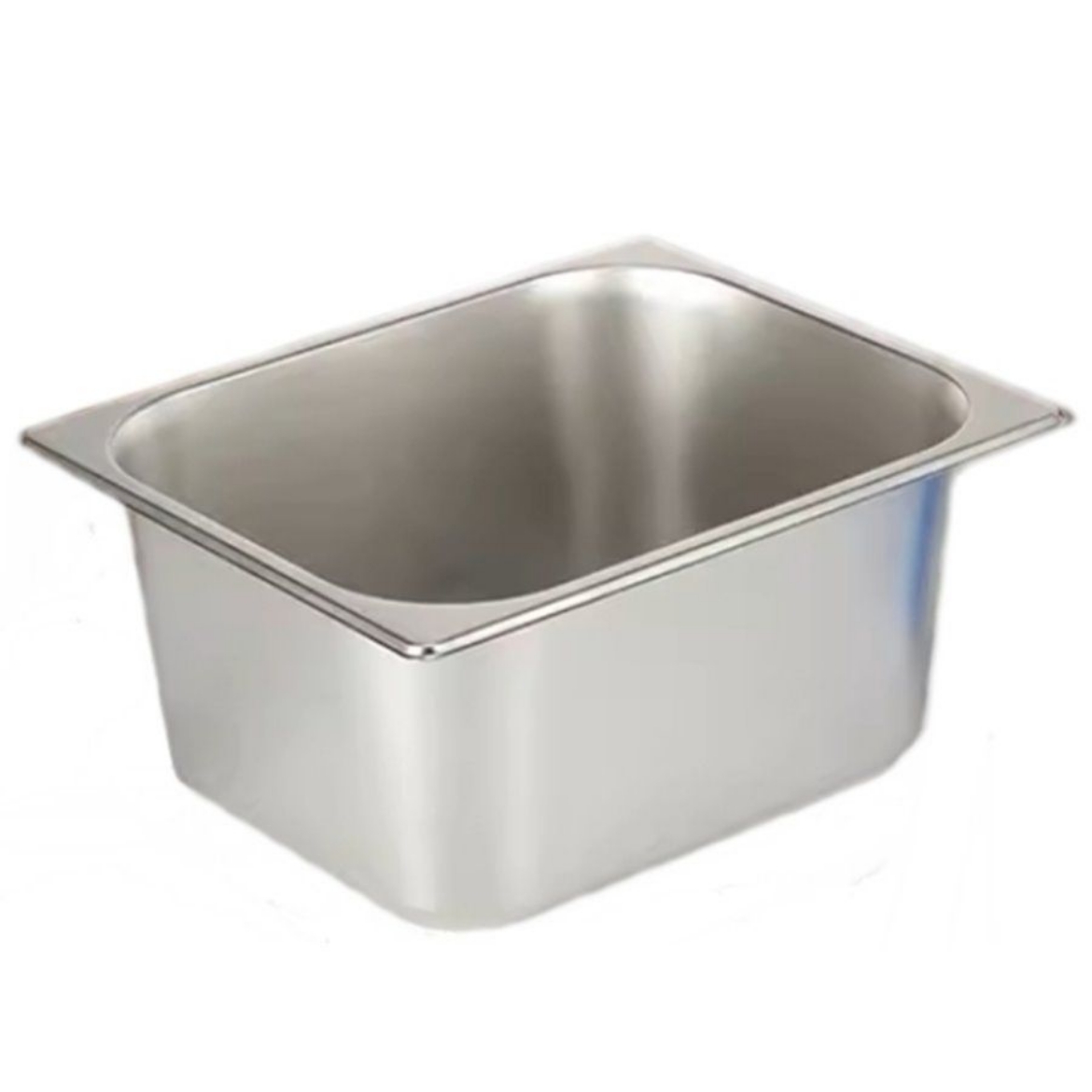 Picture of container stainless food serving storage 26.5*32.5*15cm 1/2