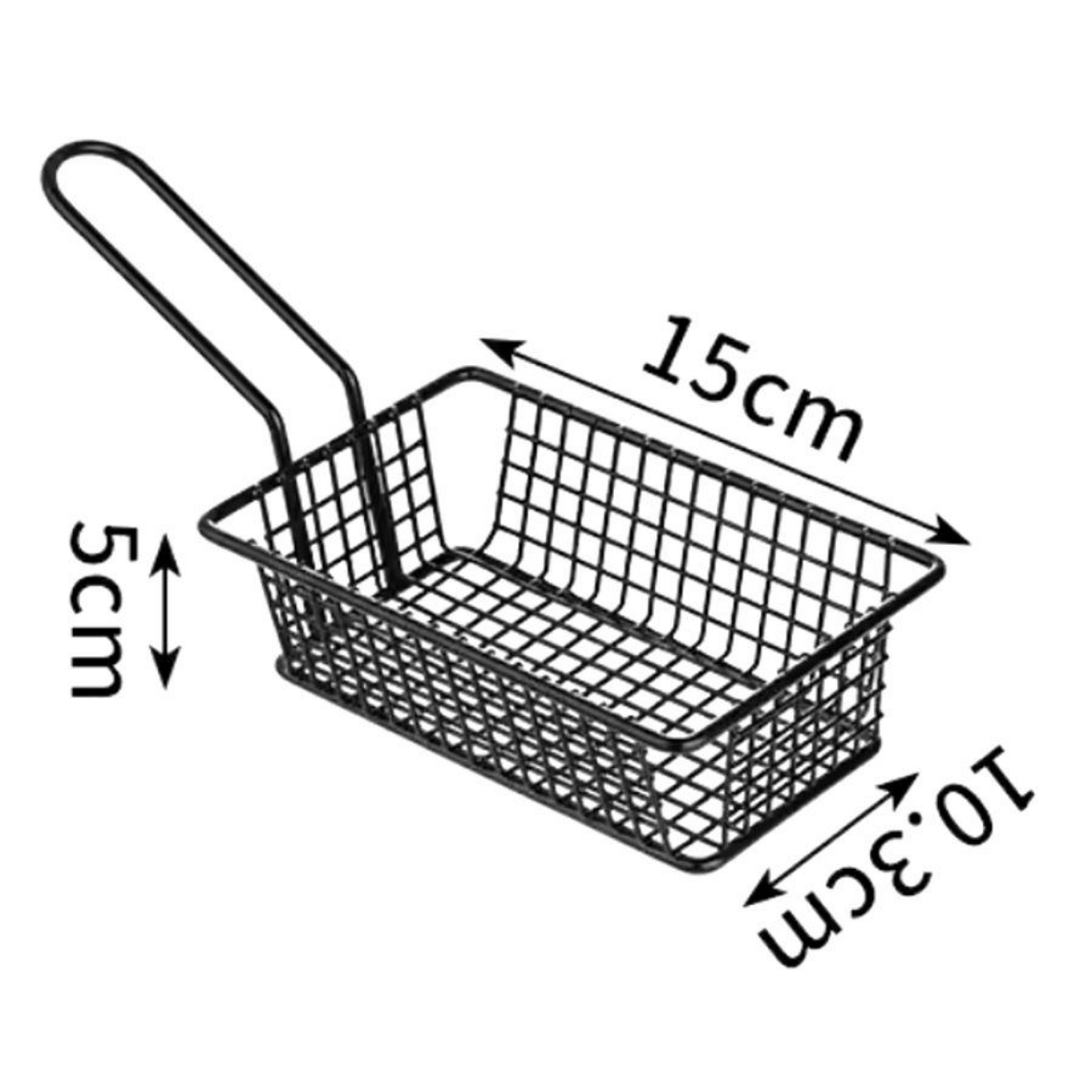 Picture of rectangular snack basket 10.3*15*5 cm