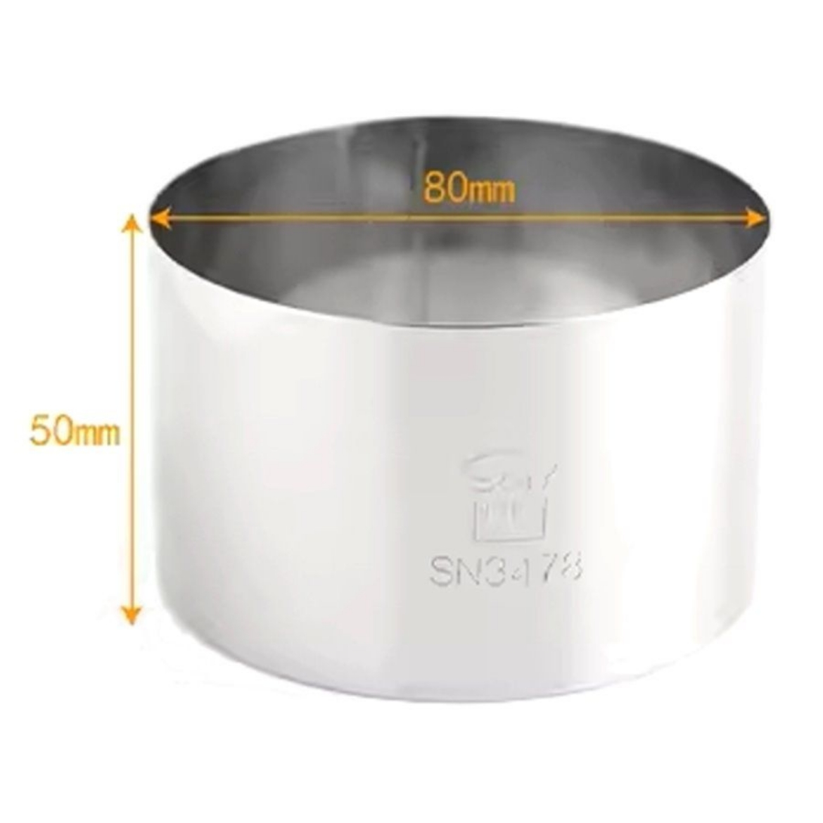 Picture of Mold Mousse Ring Round Cake 8*8*5 cm