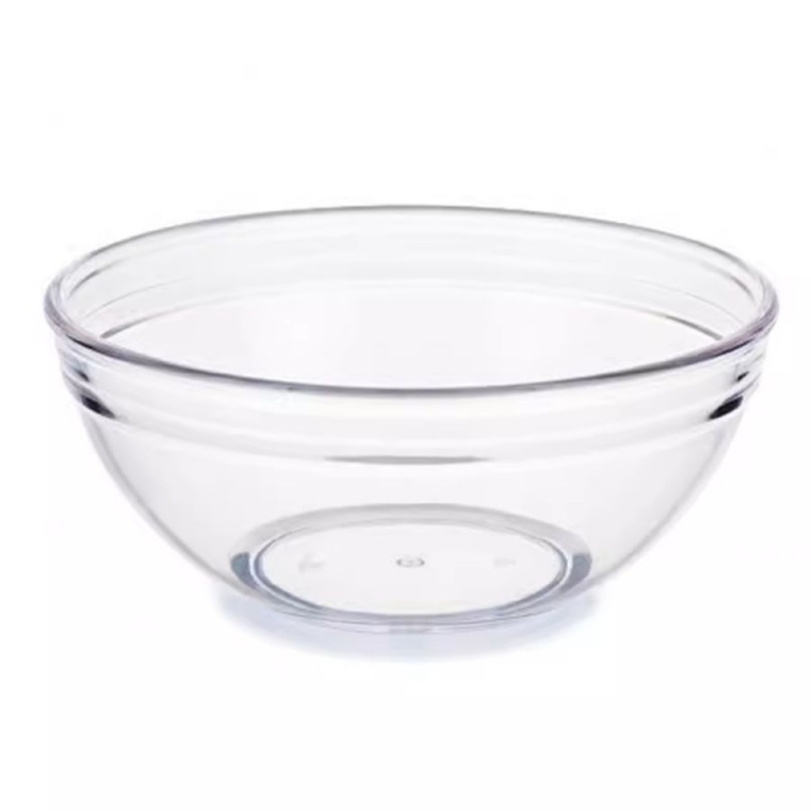 Picture of bowl acrylic salad round #8405