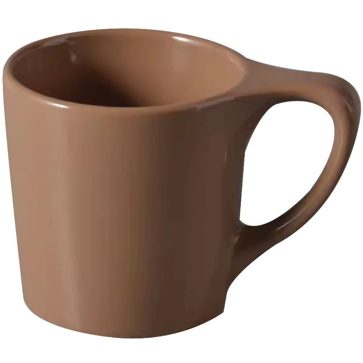 Picture of Cup coffee cupshouse brown with handle