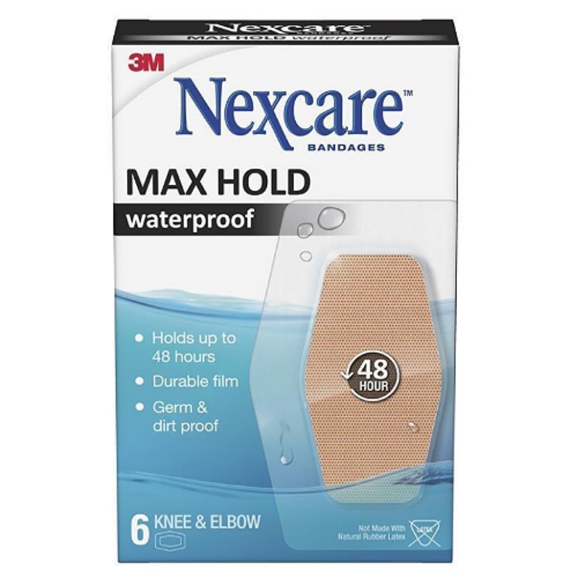 Picture of Max Hold Waterproof Knee & Elbow 6 Pack 3M