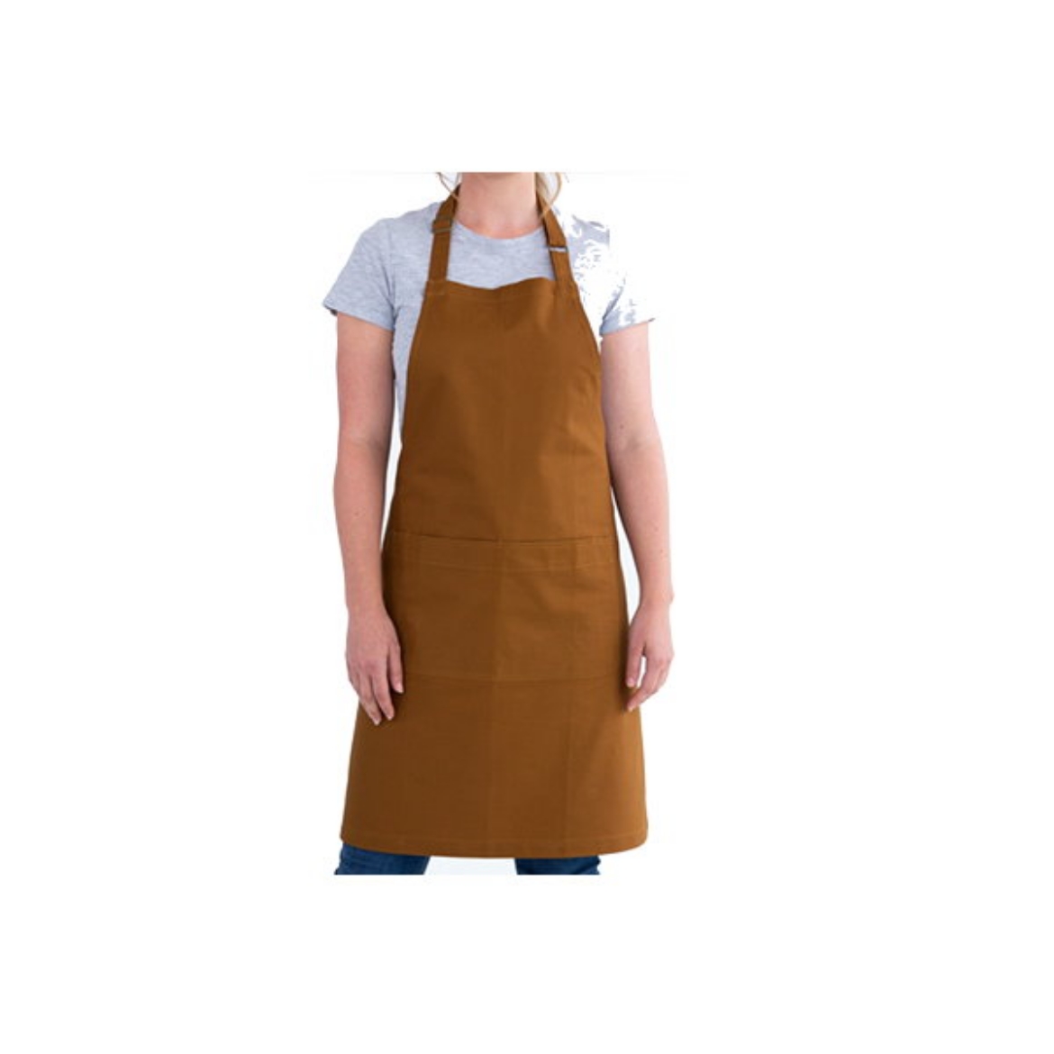 Picture of Pocket Apron Oska Tobacco bib Brown
