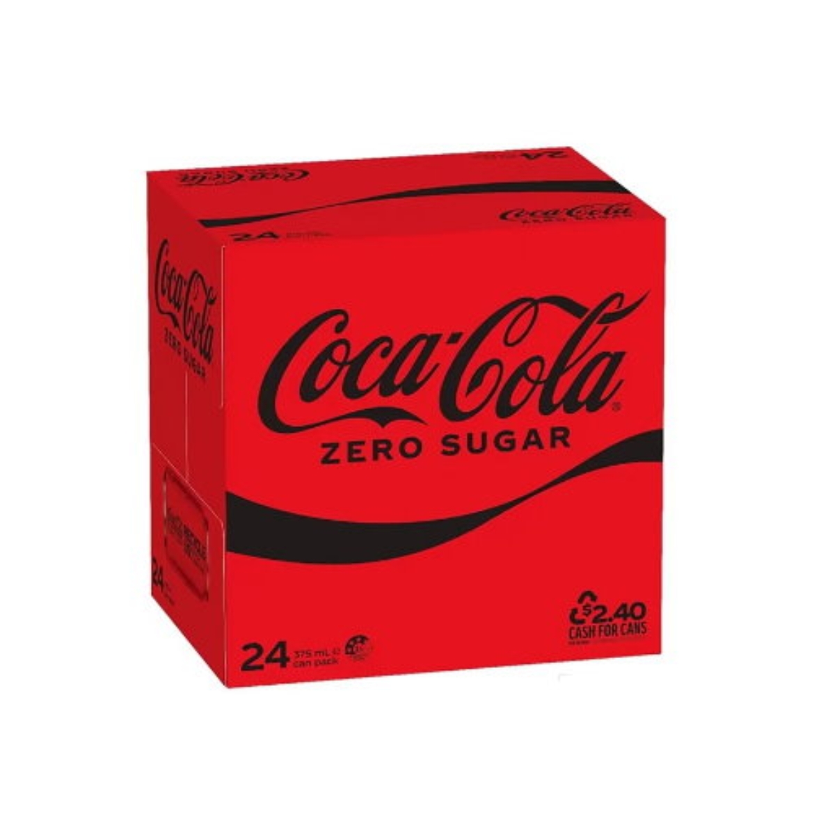 Picture of Coca Cola No Sugar 24x375ml-COCA COLA