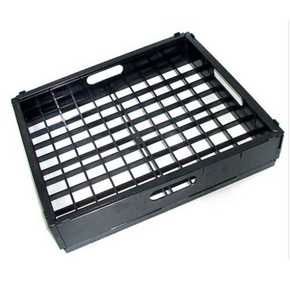Picture of Moulded Glass Basket Black 430x355mm