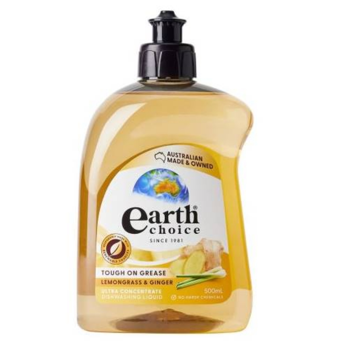 Picture of LEMONGRASS & GINGER DISHWASH LIQUID CONCENTRATE 500ML - copy