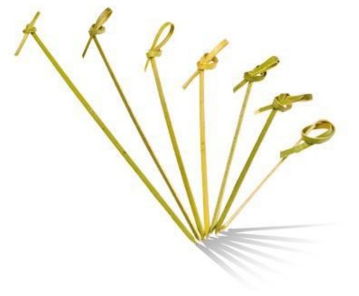 Picture of Skewer Bamboo Looped 90Mm