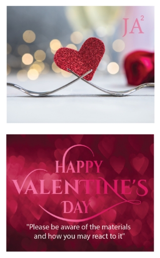 Picture of Gift card for Valentine(Warning) @400pc