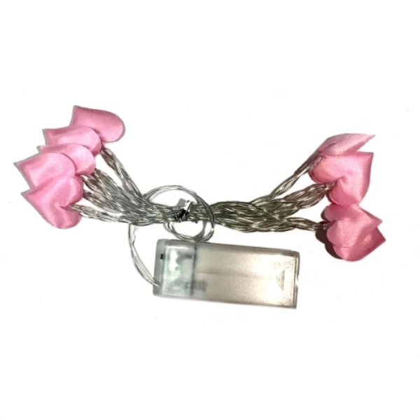 Picture of Lights String Heart-shaped Pink