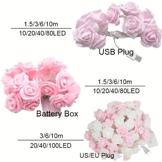 Picture of LED Rose String Lights