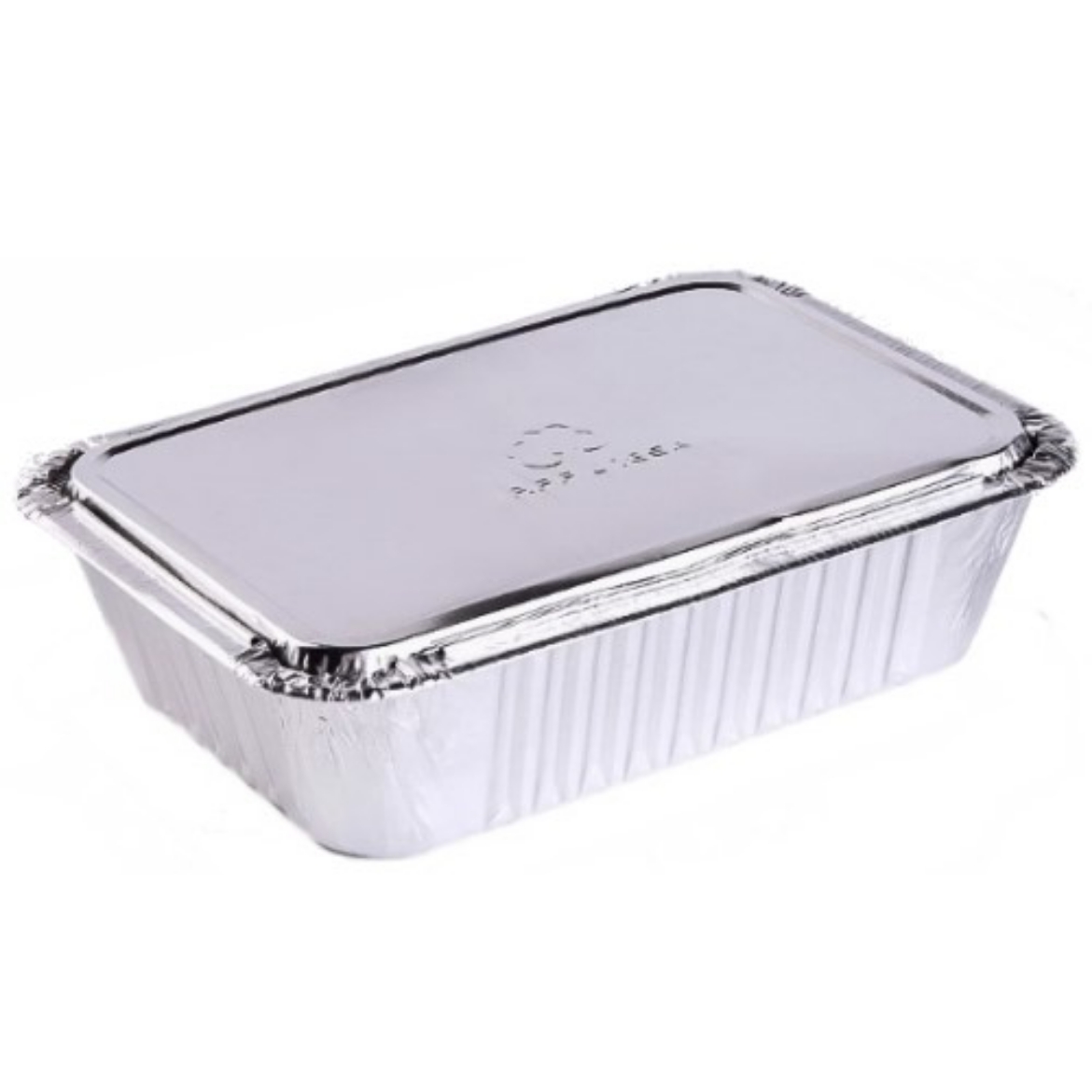 Picture of Aluminium Roster Foil Tray with Foil Lids  1000ml