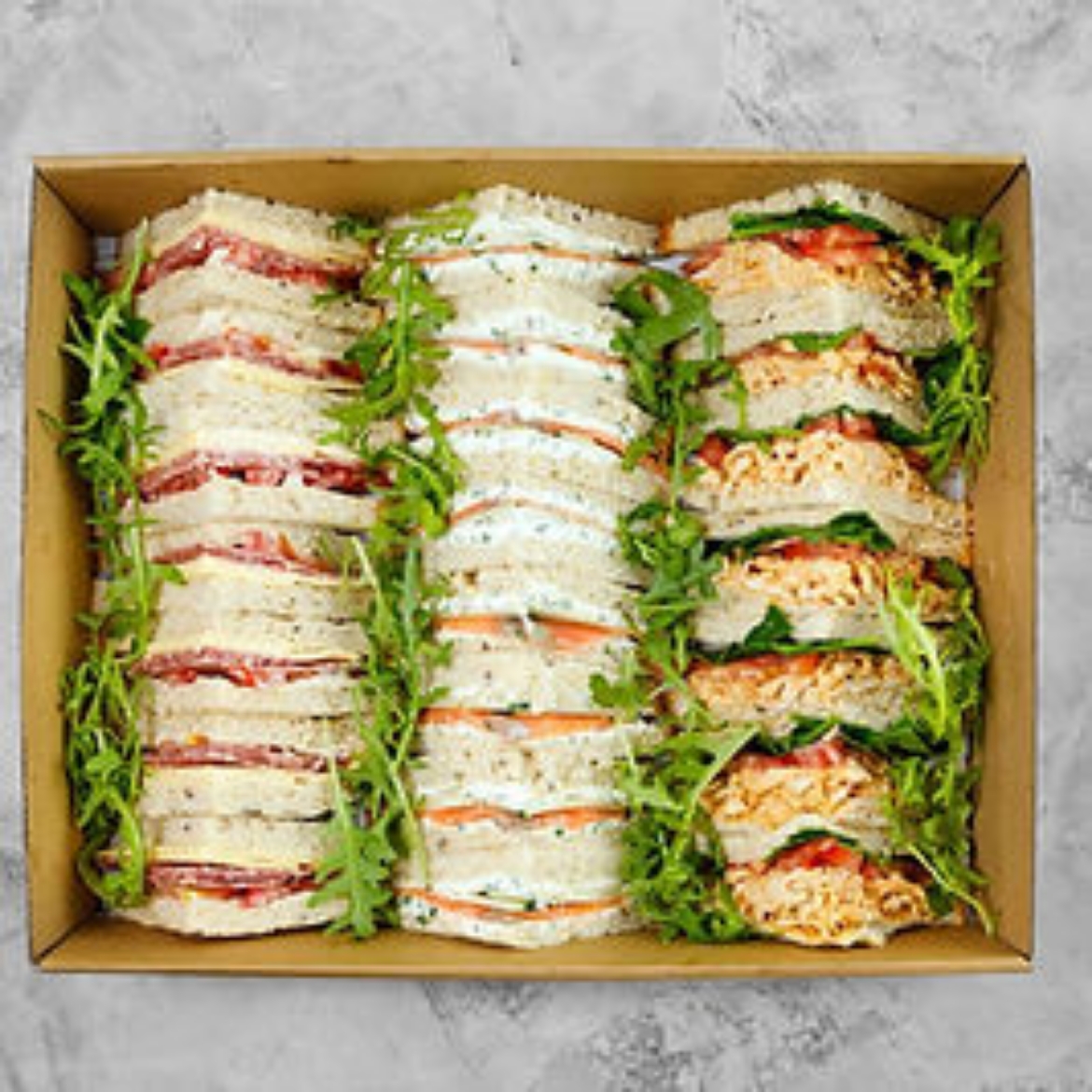 Picture of TRIANGLE SANDWICH BOX