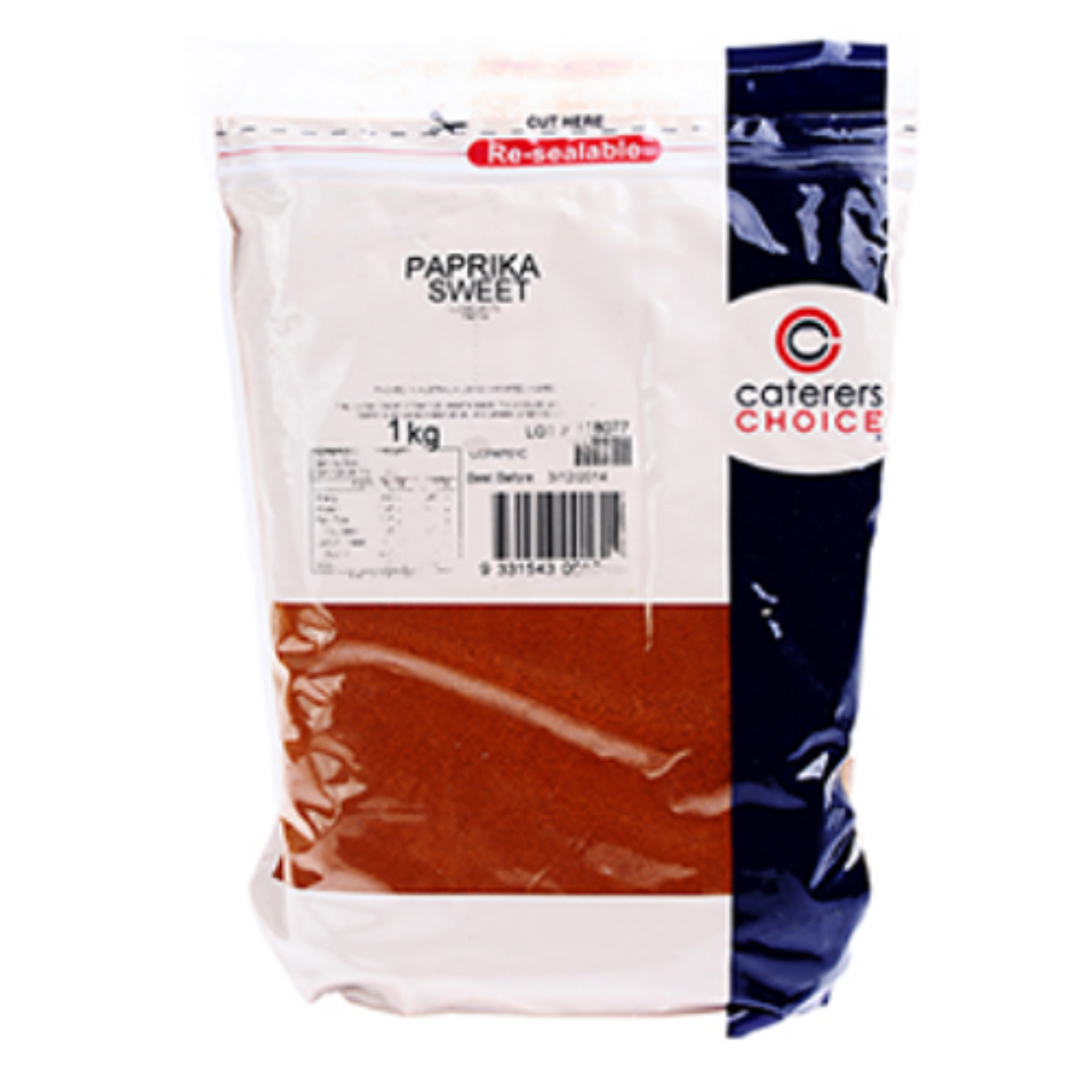Paprika Sweet 1kg-CATERERS CHOICE の画像