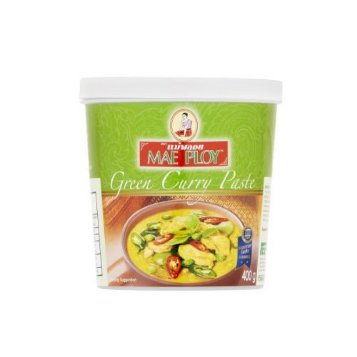 Paste Curry Green 400g-MAEPLOY の画像