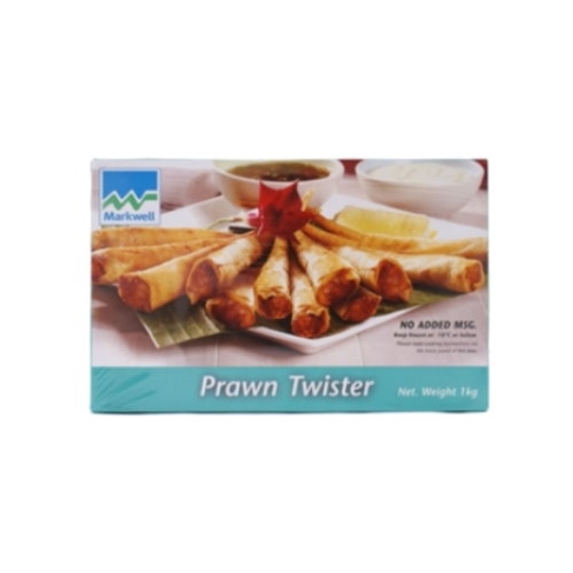Prawn Twister 44pc 1kg-Markwell の画像