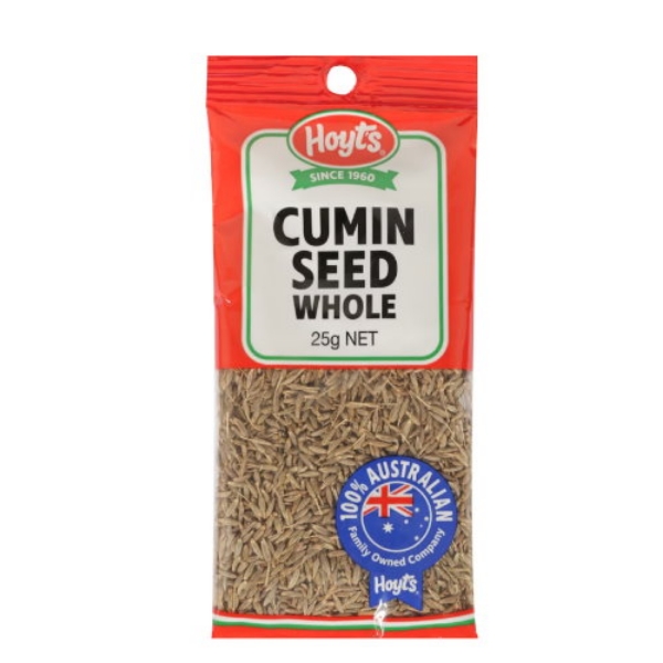 Picture of Seeds Cumin Whole 25g-Hoyt's 