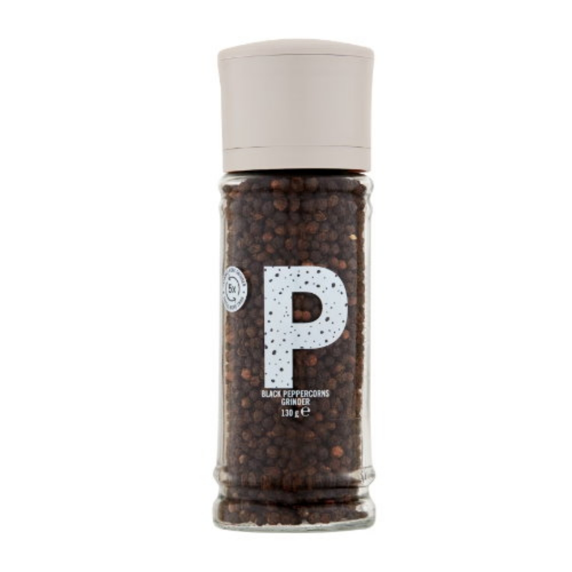 Picture of Peppercorns Grinder Black 130g-Natural 