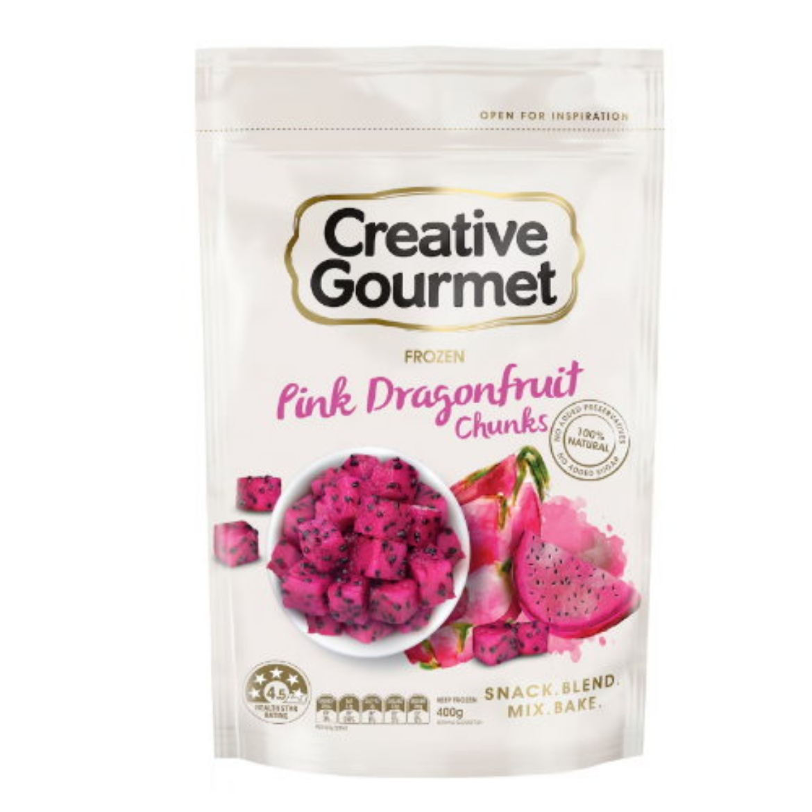 Picture of Dragon Fruit Frozen 400g-Creative Gourmet