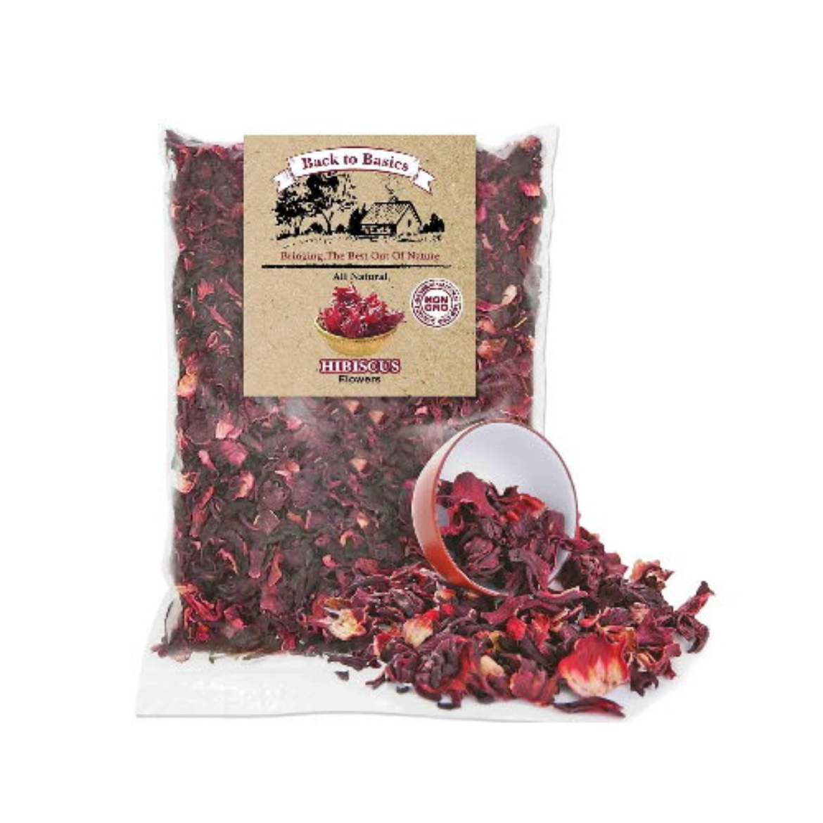图片 Tea Flowers Hibiscus 453g-Back to Basics