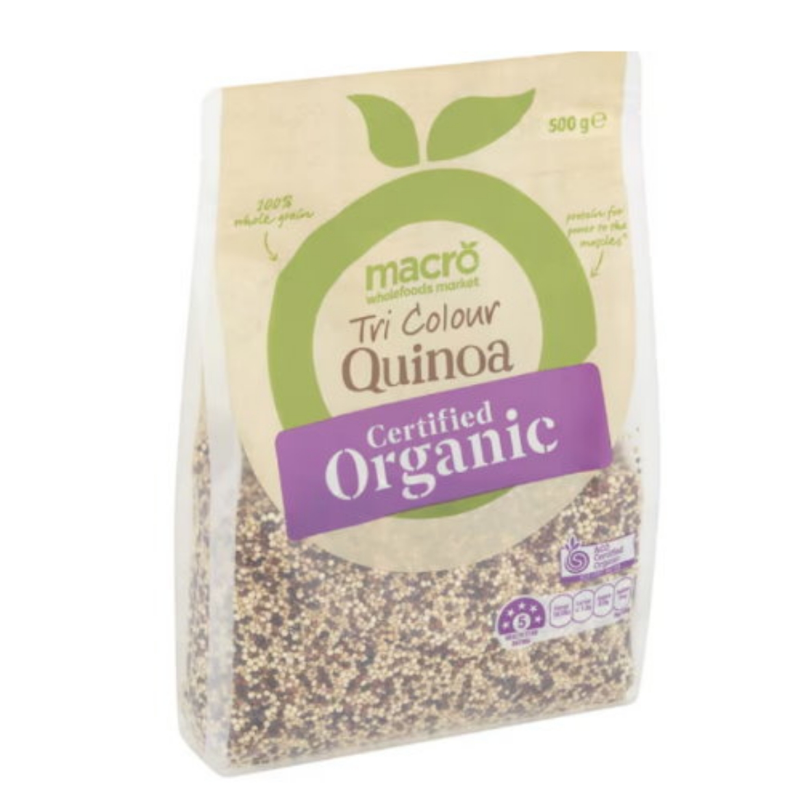Picture of Quinoa Tri Colour Organic 500g-Macro 