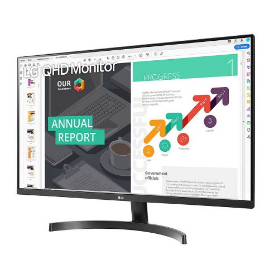 Picture of Monitor LG 27MQ400-B