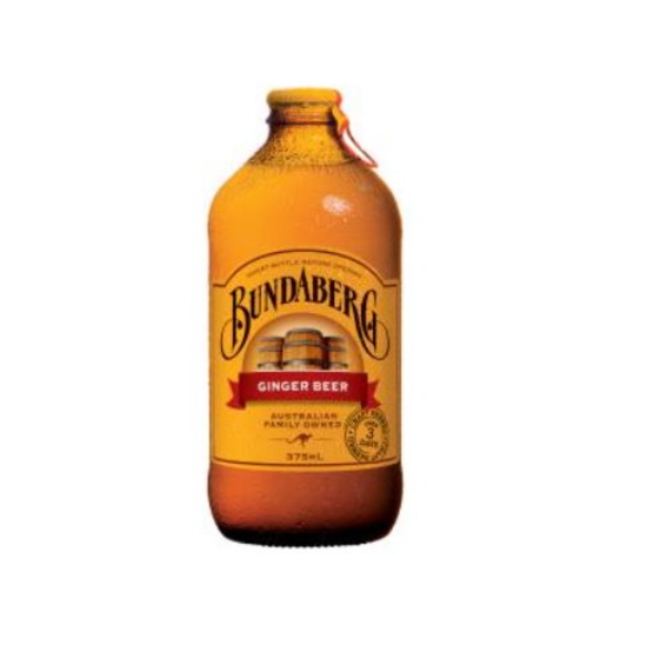 Picture of Drink Ginger Beer Bundaberg Glass 375mL x 10 pack