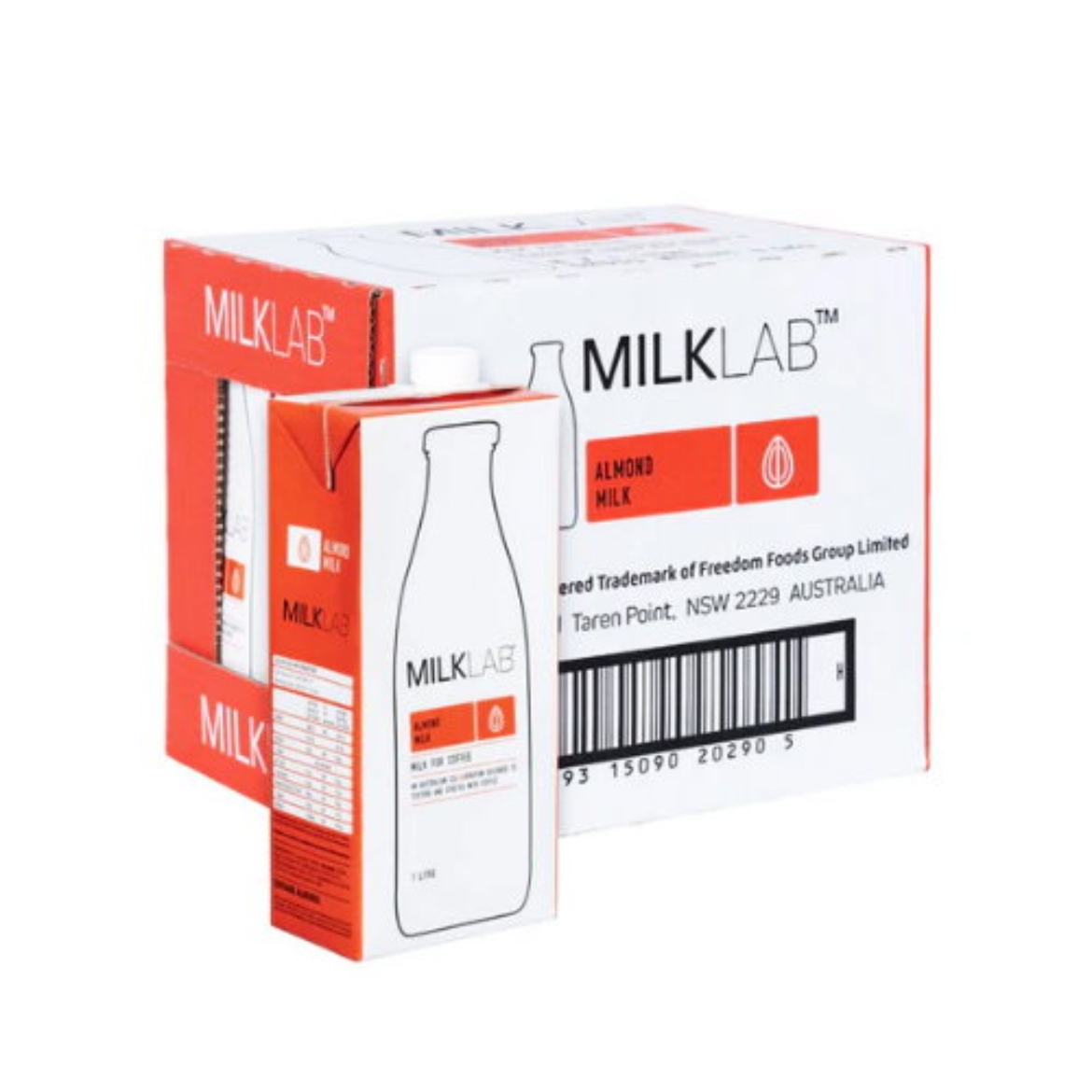 Picture of Milk Almond 8x1L-Milk Lab
